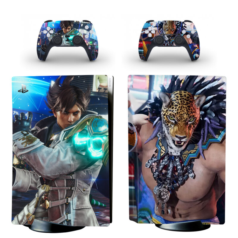 Tekken 8 PS5 Skin Sticker And Controllers Design 3