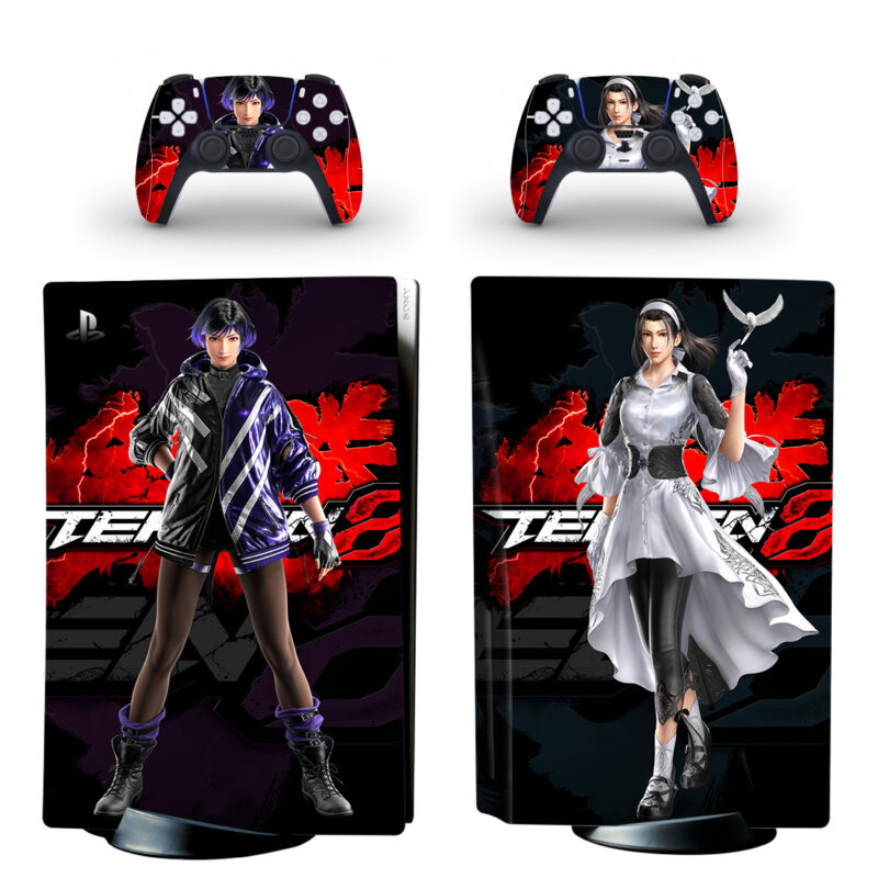 Tekken 8 PS5 Skin Sticker And Controllers Design 4