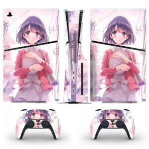 Anime Saekano PS5 Slim Skin Sticker Cover