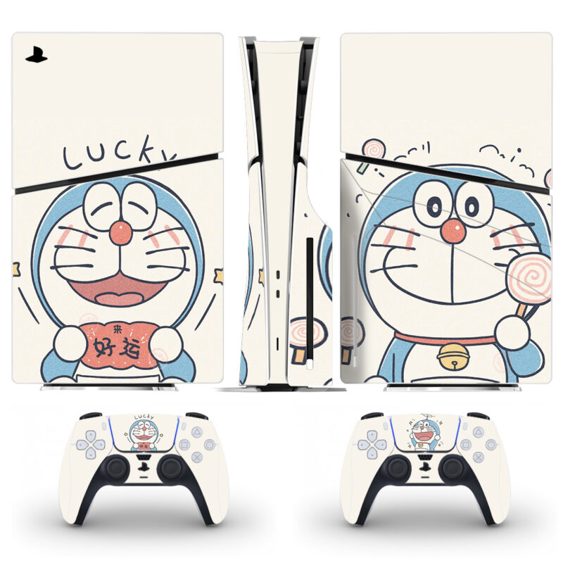 Doraemon PS5 Slim Skin Sticker Cover