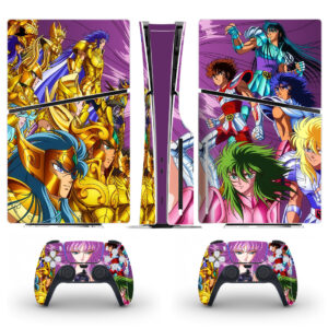 Saint Seiya: Knights Of The Zodiac PS5 Slim Skin Sticker Cover