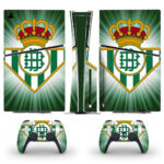 Real Betis Balompié Skin Sticker For PS5 Slim