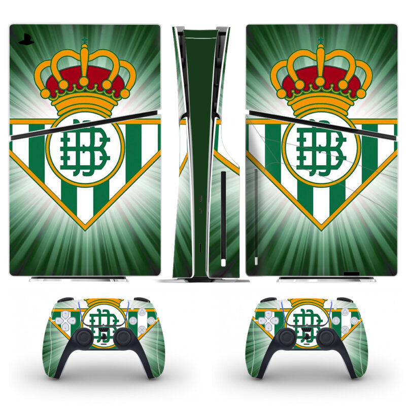 Real Betis Balompié Skin Sticker For PS5 Slim