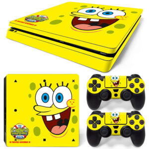 Sponge Bob Square Pants PS4 Slim Skin Sticker Decal