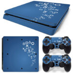 Playstation Symbols PS4 Slim Skin Sticker Cover