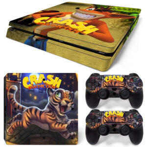 Crash Bandicoot PS4 Slim Skin Sticker Cover