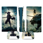 Black Panther PS5 Slim Skin Sticker Cover