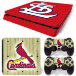 St. Louis Cardinals Symbol PS4 Slim Skin Sticker Cover