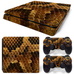 Anaconda Snake Skin Art PS4 Slim Skin Sticker Cover