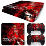 Michael Jordan Art PS4 Slim Skin Sticker Decal