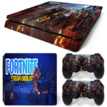 Fortnite Cauchemars And Stream Overlay PS4 Slim Skin Sticker Decal