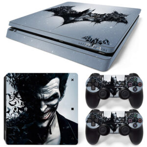 Batman Arkham Origins And Joker Art PS4 Slim Skin Sticker Decal