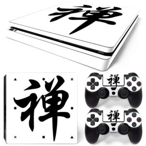 Zen Japanese Symbol PS4 Slim Skin Sticker Decal