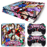 Twice Candy Pop PS4 Slim Skin Sticker Cover