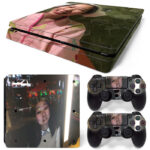 Chinese Girls PS4 Slim Skin Sticker Decal