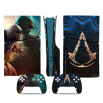 Assassin’s Creed Skin Sticker For PS5 Slim Design 1