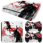 Superman VS Batman Art PS4 Slim Skin Sticker Cover