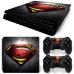 Superman Symbol PS4 Slim Skin Sticker Decal