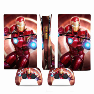 Iron Man PS5 Slim Skin Sticker Decal