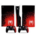 Marvel Spider Man Sign PS5 Slim Skin Sticker Cover