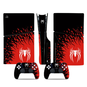 Marvel Spider Man Sign PS5 Slim Skin Sticker Cover