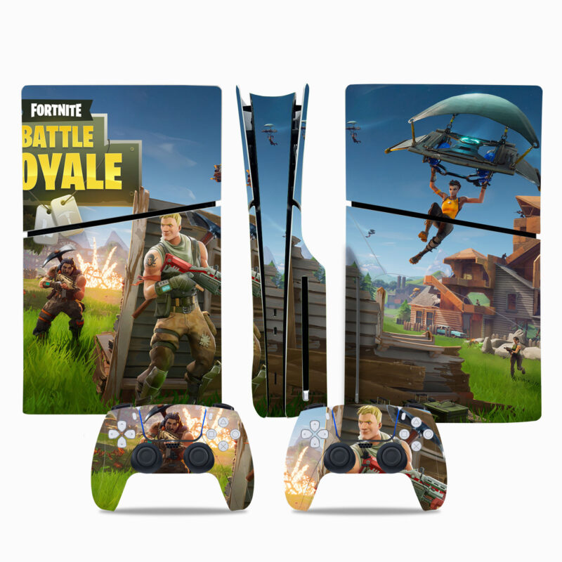 Fortnite Battle Royale PS5 Slim Skin Sticker Cover