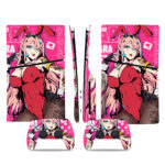 Zero Two Ara Ara Senpai PS5 Slim Skin Sticker Cover