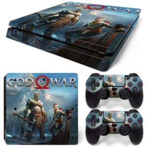 God Of War Kratos And Atreus PS4 Slim Skin Sticker Decal