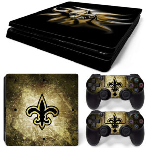 New Orleans Saints Symbol Skin Sticker For PS4 Slim