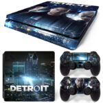 Detroit: Become Human PS4 Slim Skin Sticker Decal Design 3