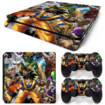 Dragon Ball Z PS4 Slim Skin Sticker Cover