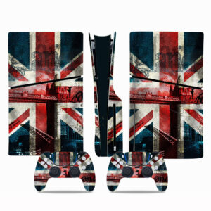 Flag Of United Kingdom PS5 Slim Skin Sticker Cover