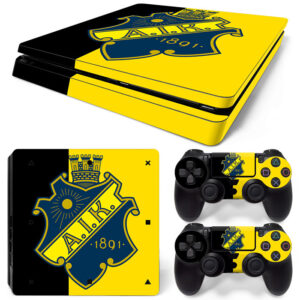 AIK Fotboll Symbol PS4 Slim Skin Sticker Cover