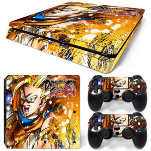 Dragon Ball FighterZ PS4 Slim Skin Sticker Cover