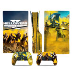 Helldivers 2 PS5 Slim Skin Sticker Cover