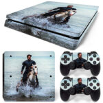 Ertugrul Horse Riding Skin Sticker For PS4 Slim