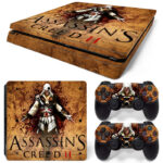 Assassin's Creed II PS4 Slim Skin Sticker Cover Design 1