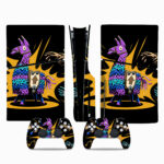 Fortnite Llama PS5 Slim Skin Sticker Cover