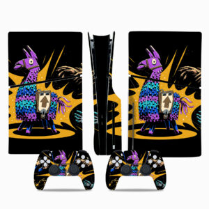 Fortnite Llama PS5 Slim Skin Sticker Cover