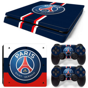 Paris Saint-Germain Flag PS4 Slim Skin Sticker Decal