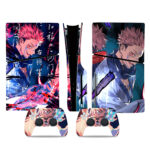 Ryomen Sukuna Artwork PS5 Slim Skin Sticker Cover