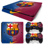 FC Barcelona Symbol PS4 Slim Skin Sticker Cover