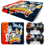 You Got A Get Schwifty Rick And Morty PS4 Slim Skin Sticker Decal