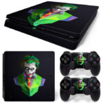 Pop Art Joker :r PS4 Slim Skin Sticker Decal