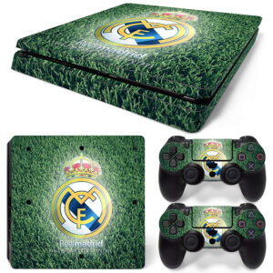 Real Madrid Club De Fútbol PS4 Slim Skin Sticker Cover