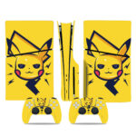 Pokémon Pikachu PS5 Slim Skin Sticker Cover