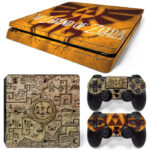 The Legend Of Zelda Symbol PS4 Slim Skin Sticker Cover