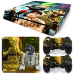 Lego Star Wars: The Complete Saga PS4 Slim Skin Sticker Decal