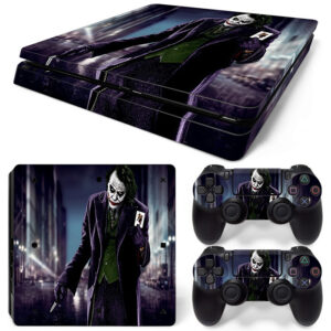 The Dark Knight Joker Art PS4 Slim Skin Sticker Cover