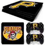 Pittsburgh Pirates Symbol PS4 Slim Skin Sticker Cover